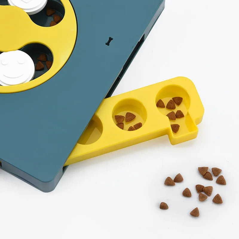 Puzle de Juguete para perro, alimentador lento, interactivo, aumenta el CI del cachorro, dispensador de comida, comer lentamente, cuenco antideslizante, juego de entrenamiento para mascotas, gatos y perros - imagen 2