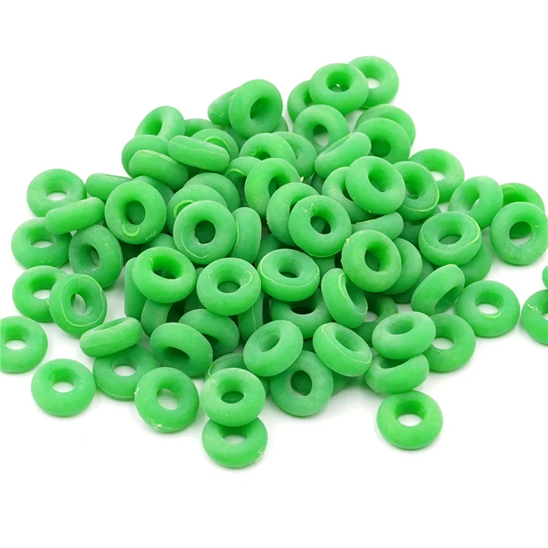 50 piezas de anillos de goma de acoplamiento de cola de corte de cerdo, ganado y ovejas, anillo de encastrado de goma de tendón elástico alto, accesorios de animales de granja - imagen 5