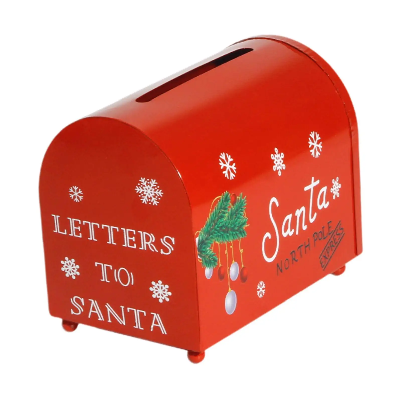 Buzón Navideño Decorativo con Abertura Frontal para Cartas - imagen 4