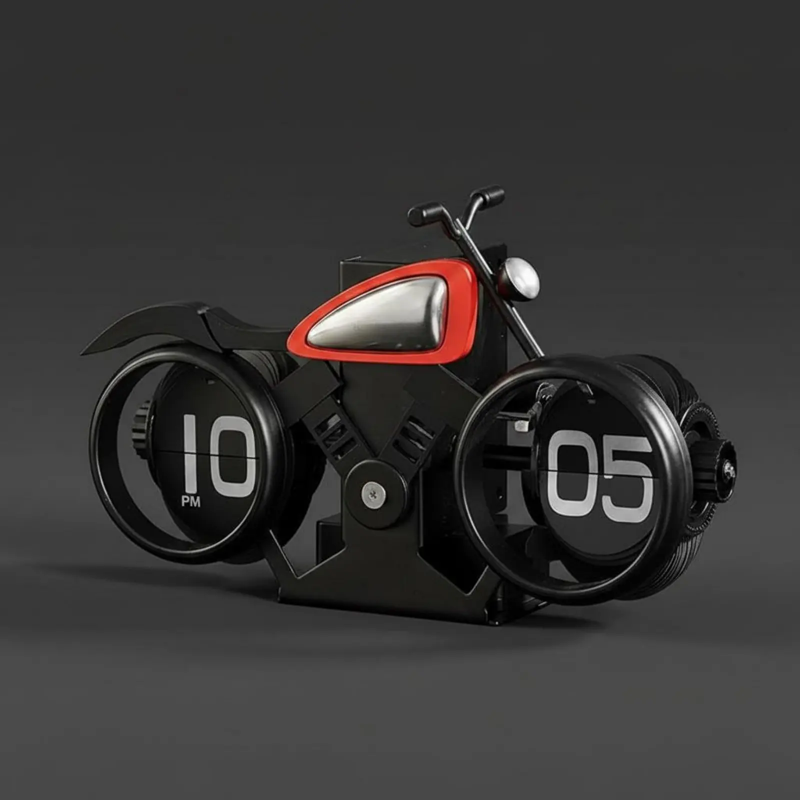 Reloj Mecánico Retro para Motocicleta – Abatible, Silencioso y Decorativo - imagen 5