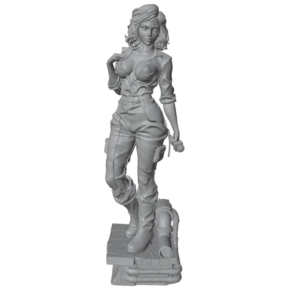 Kit modelo resina GK Mini gris 1/24 DIY sin montar ni pintar - imagen 4