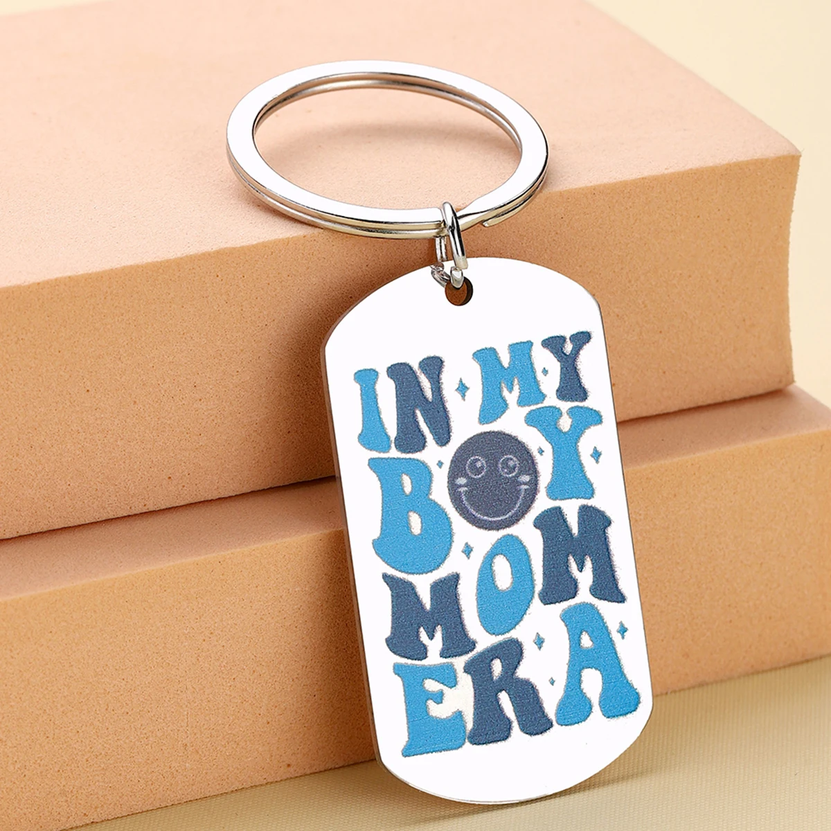 LLavero de la Era de la madre, regalo de cumpleaños de hijo e hija, la mejor mamá embarazada de la historia, Idea de regalo para niño y niña - imagen 5