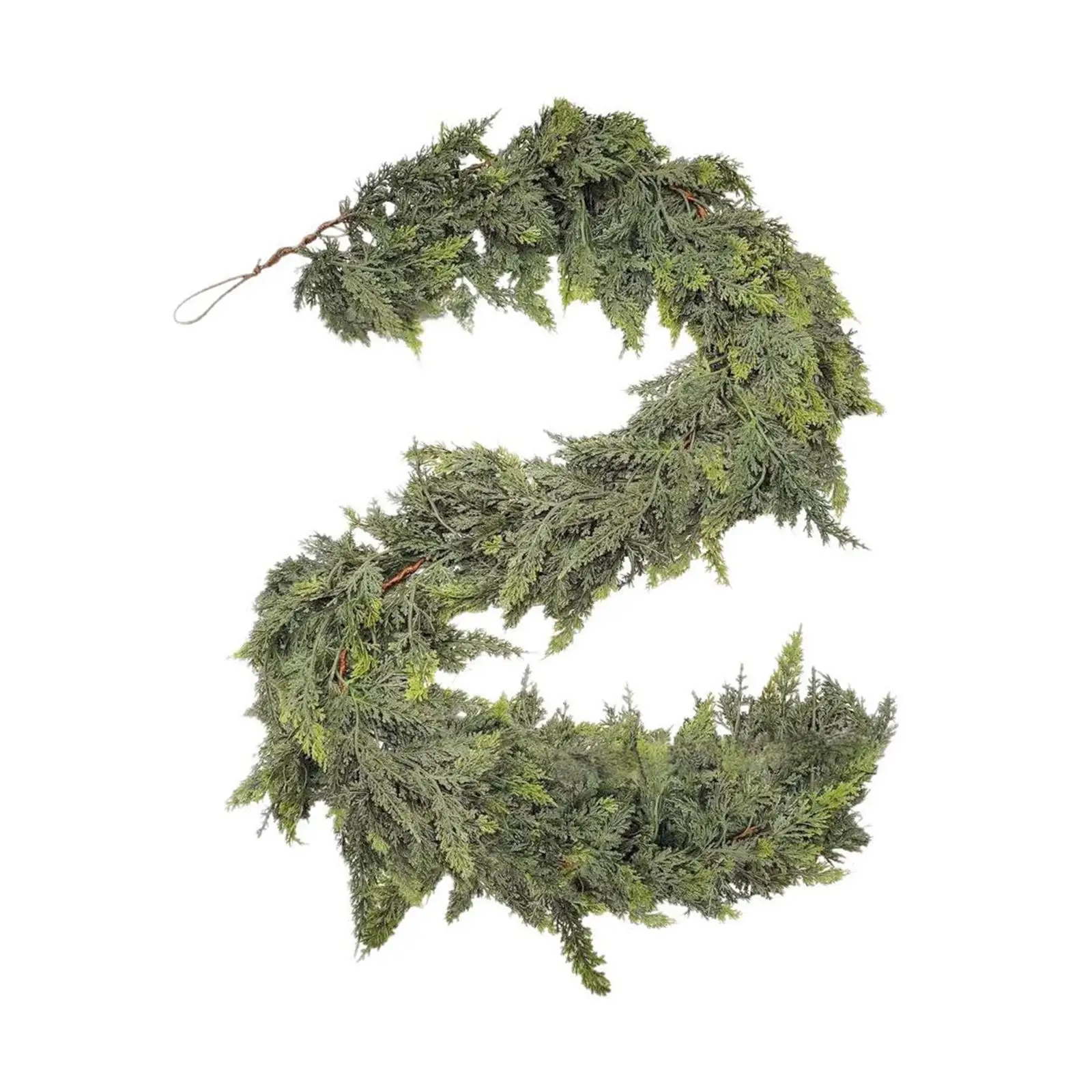 Guirnalda de vegetación Artificial, decoración navideña, adorno colgante realista, Navidad - imagen 4