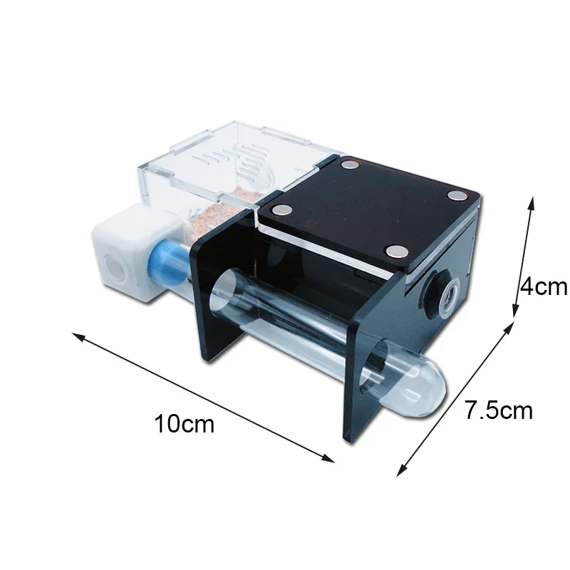 Granja de hormigas de hormigón, minicámara de tierra profunda con área de alimentación, taller de hormiguero para mascotas con alimentador de agua, nido de hormigas, caja de insectos, nuevo - imagen 3