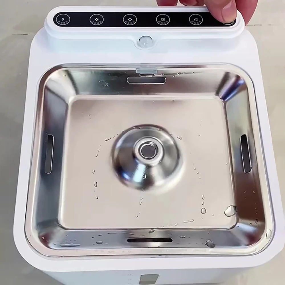 Bebedero inalámbrico automático inteligente recargable de 3L para gatos, bebedero para perros, Sensor, dispensador para mascotas, bebedero, alimentador automático - imagen 4