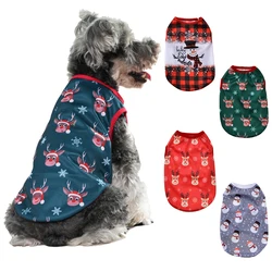 Jersey navideño de muñeco de nieve para perros y gatos