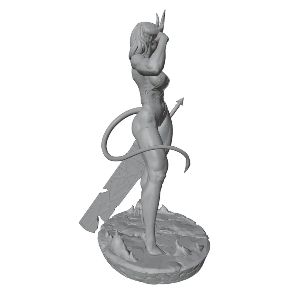 Miniatura de Anime 1/24 – Figura decorativa GK sin pintar - imagen 4