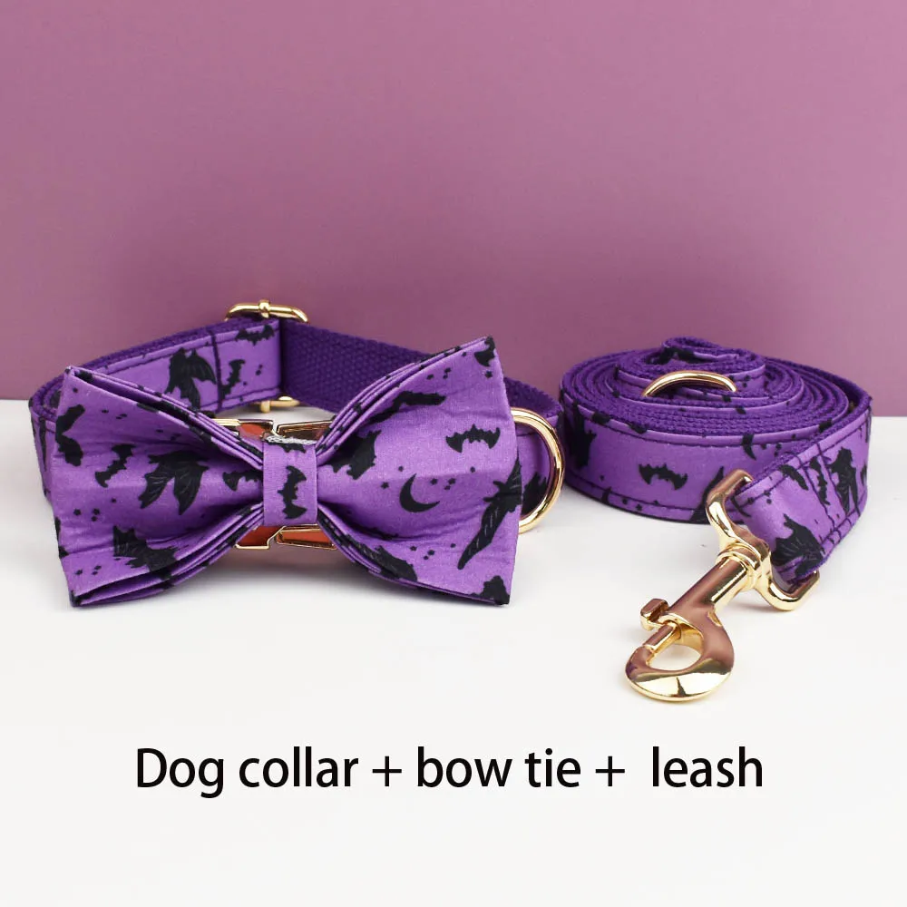 Bow Collar Leash Set