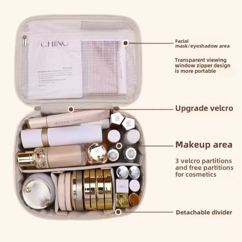 Organizador de viaje para accesorios de mascotas – Doble compartimento gran capacidad - imagen 3