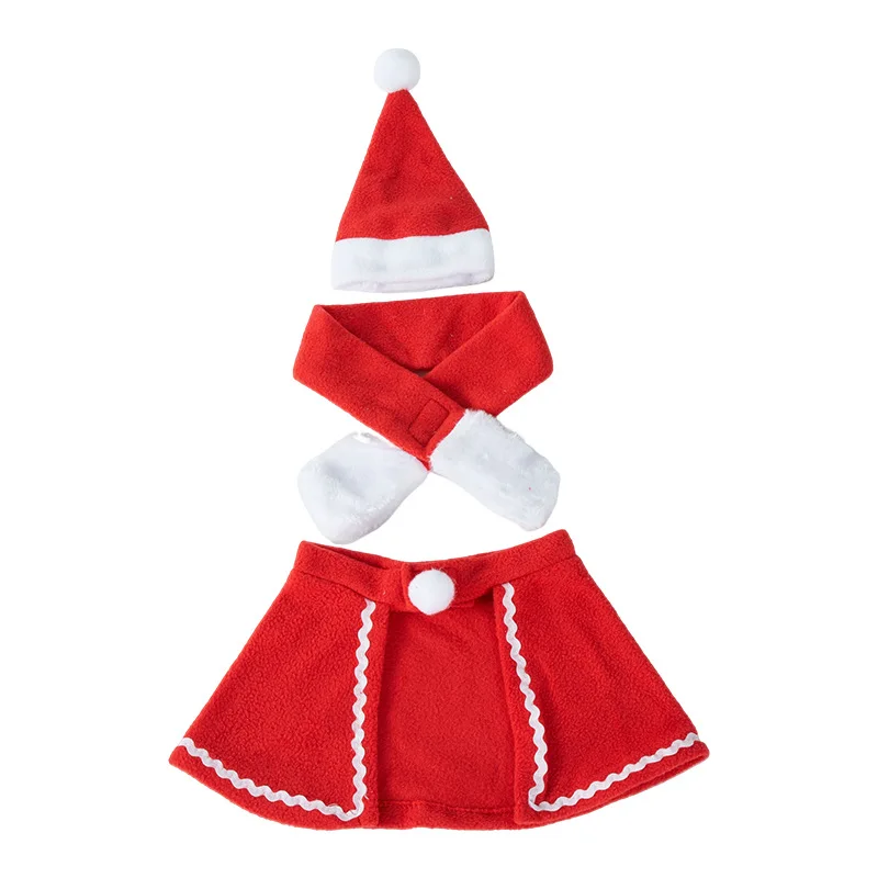 Nueva bufanda navideña para gatos, conjunto de tres piezas, bufanda decorativa, capa para mascotas, ropa, sombrero para gatos - imagen 5