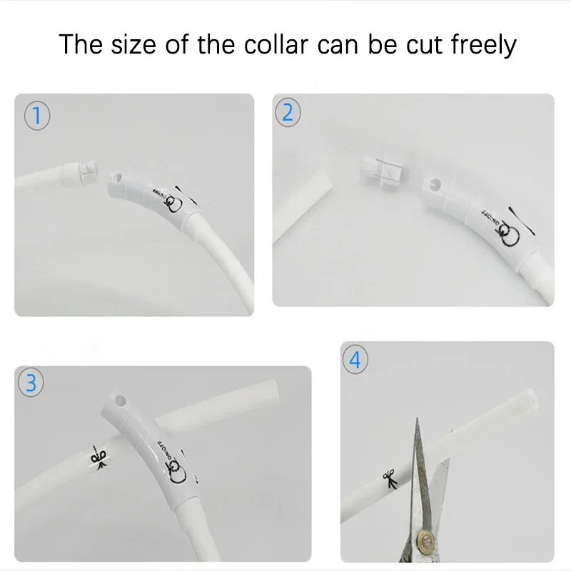 3 โหมดสุนัข Luminou Charge COLLAR LED USB Cat ซิลิโคนที่มีสีสันที่ถอดออกได้ Night GLOW PET Loss Prevention สุนัขอุปกรณ์เสริม - imagen 5