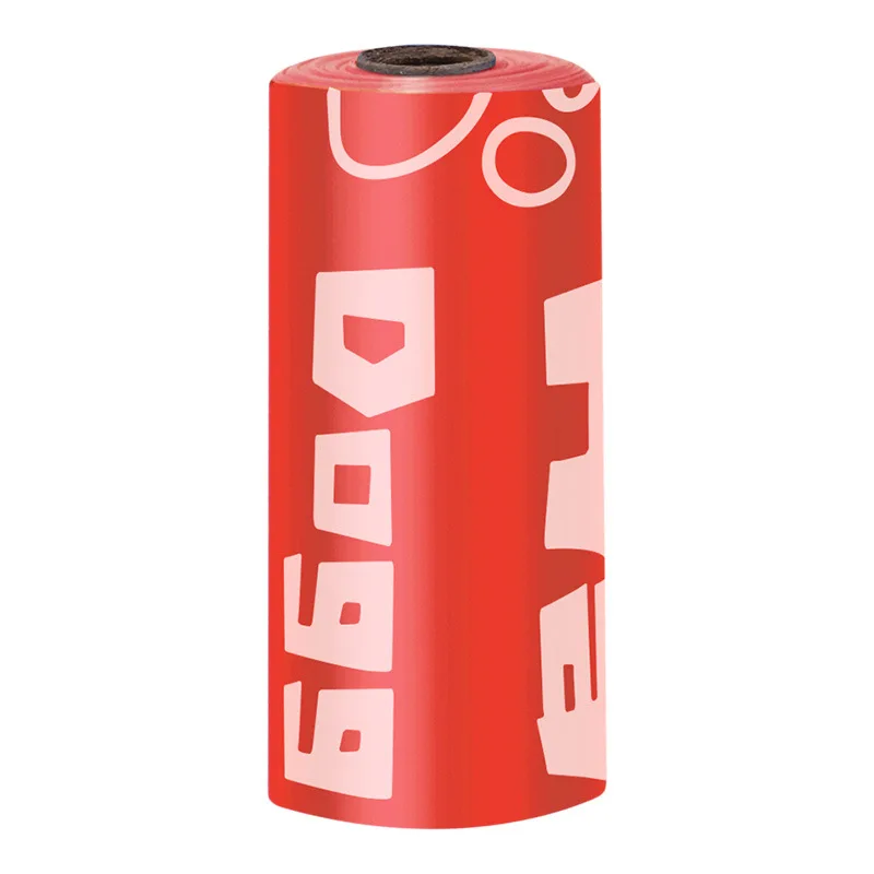 Bolsa de basura grande para excrementos de perro y gato, dispensador de residuos, suministros para limpieza de perros y gatos, 15 bolsas por rollo, nuevo - imagen 5