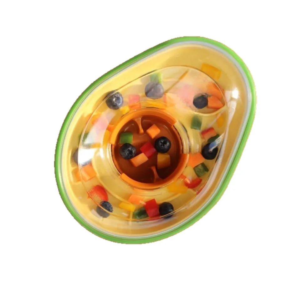 Tazón aguacate anti-derrames lento para perros, gatos y cachorros - imagen 5