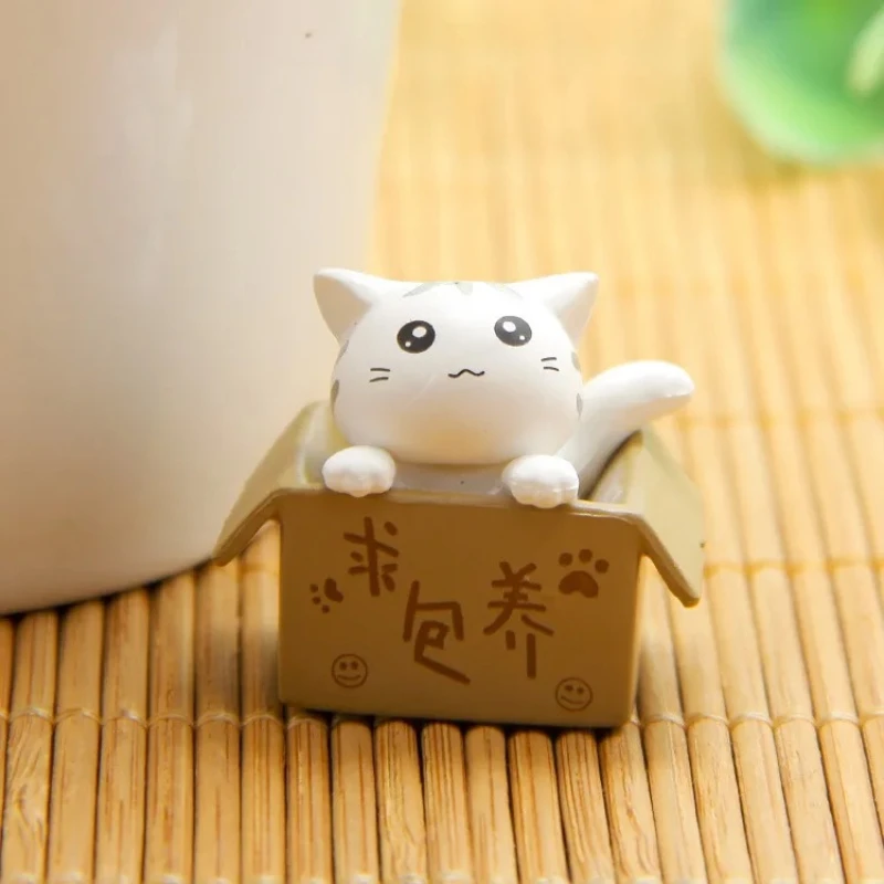 Estatuas de gatos mini para jardín y habitación infantil – Regalo niños - imagen 3