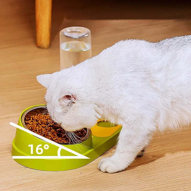 Cuenco acero inoxidable para gatos y perros: comedero, bebedero - imagen 5