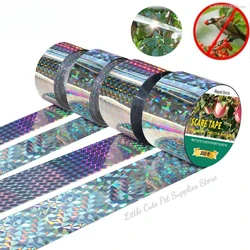 Cinta reflectante antiaves para jardín y terraza – Repelente de palomas