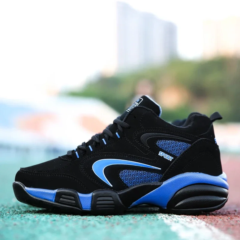 Zapatos de nieve para hombre, zapatillas informales cálidas de invierno para parejas, zapatillas deportivas de cuero de moda para deportes al aire libre, Tenis para correr, antideslizantes para mujer, talla grande 48 - imagen 2