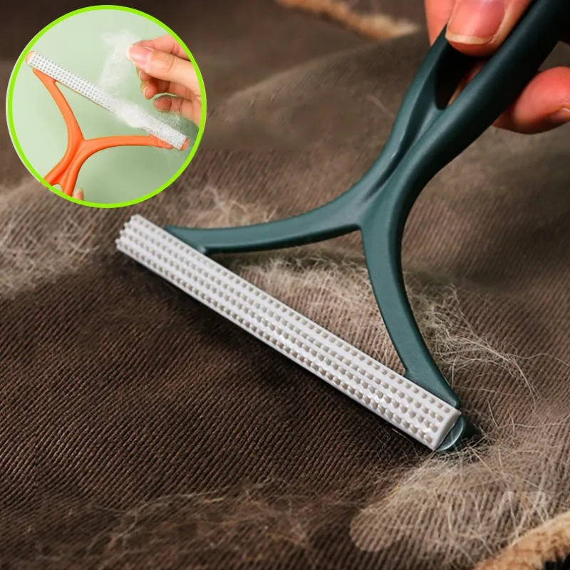 Cepillo para perros, removedor de pelo para mascotas, peine de pelo para perros de doble cara, cepillo de aseo para mascotas, raspador de lana, herramientas de limpieza de alfombras, productos para mascotas - imagen 2