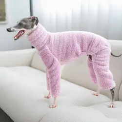 Suéter de forro polar para Whippet y Galgo Italiano – Abrigo térmico para perros