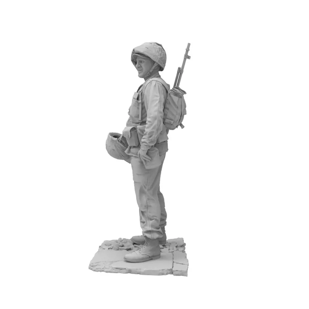 Figura resina soldado sin pintar para rol colección – No apta mascotas - imagen 2
