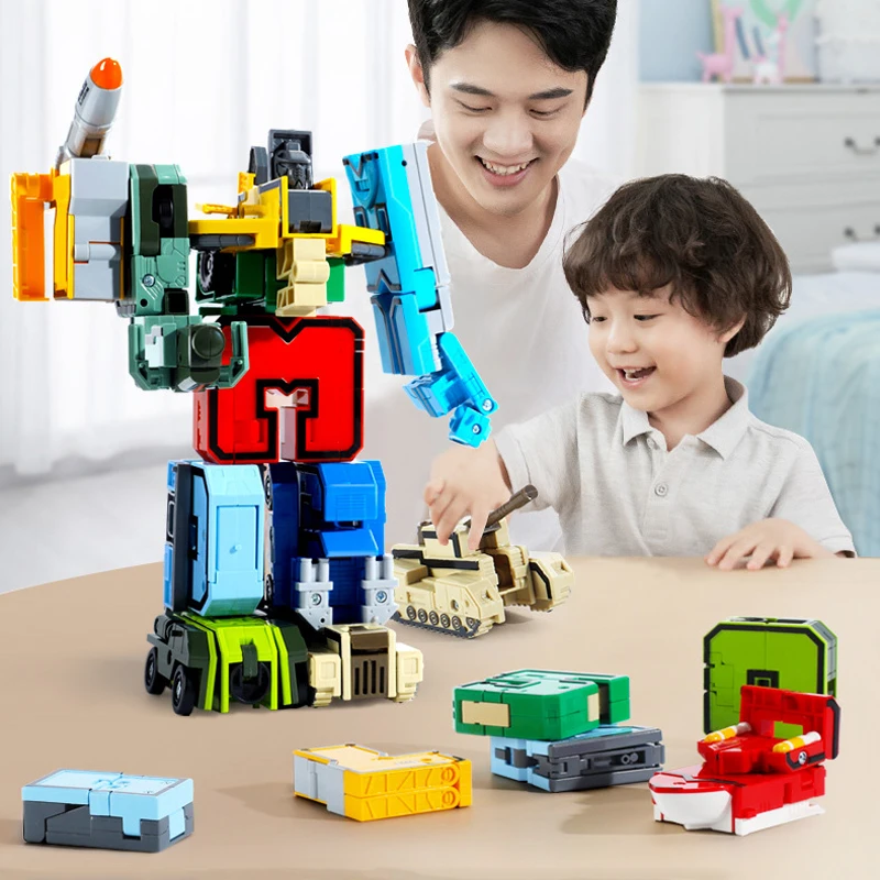 Robot Transformable Educativo para Niños – Aprende Letras, Números y Matemáticas - imagen 3