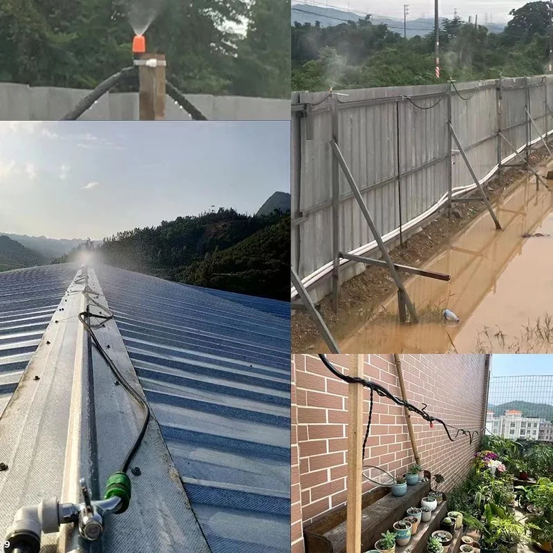 Sistema de riego por goteo de plantas de 30M, juego de autorriego, goteros ajustables, Kits de riego automático, cabezal de pulverización de manguera de jardín - imagen 5