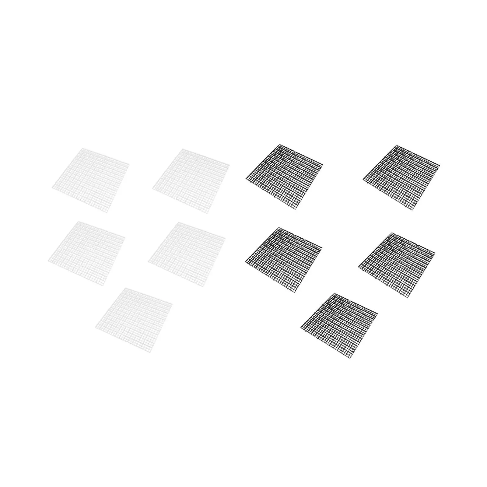 5x Fish Tank Dividers Lids Aquarium Isolation Boards Fish Tank Bottom Divider Grids