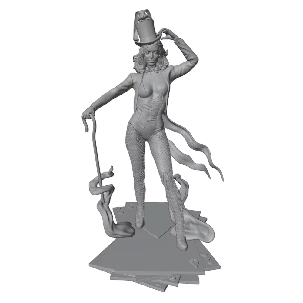 Kit de modelismo 1/24 – Figura de mago en resina sin montar ni pintar - imagen 5