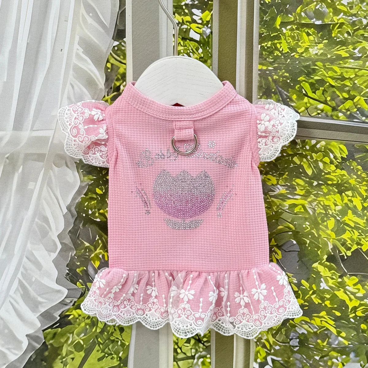 Vestido de encaje para perros pequeños - estilo princesa oso - imagen 3