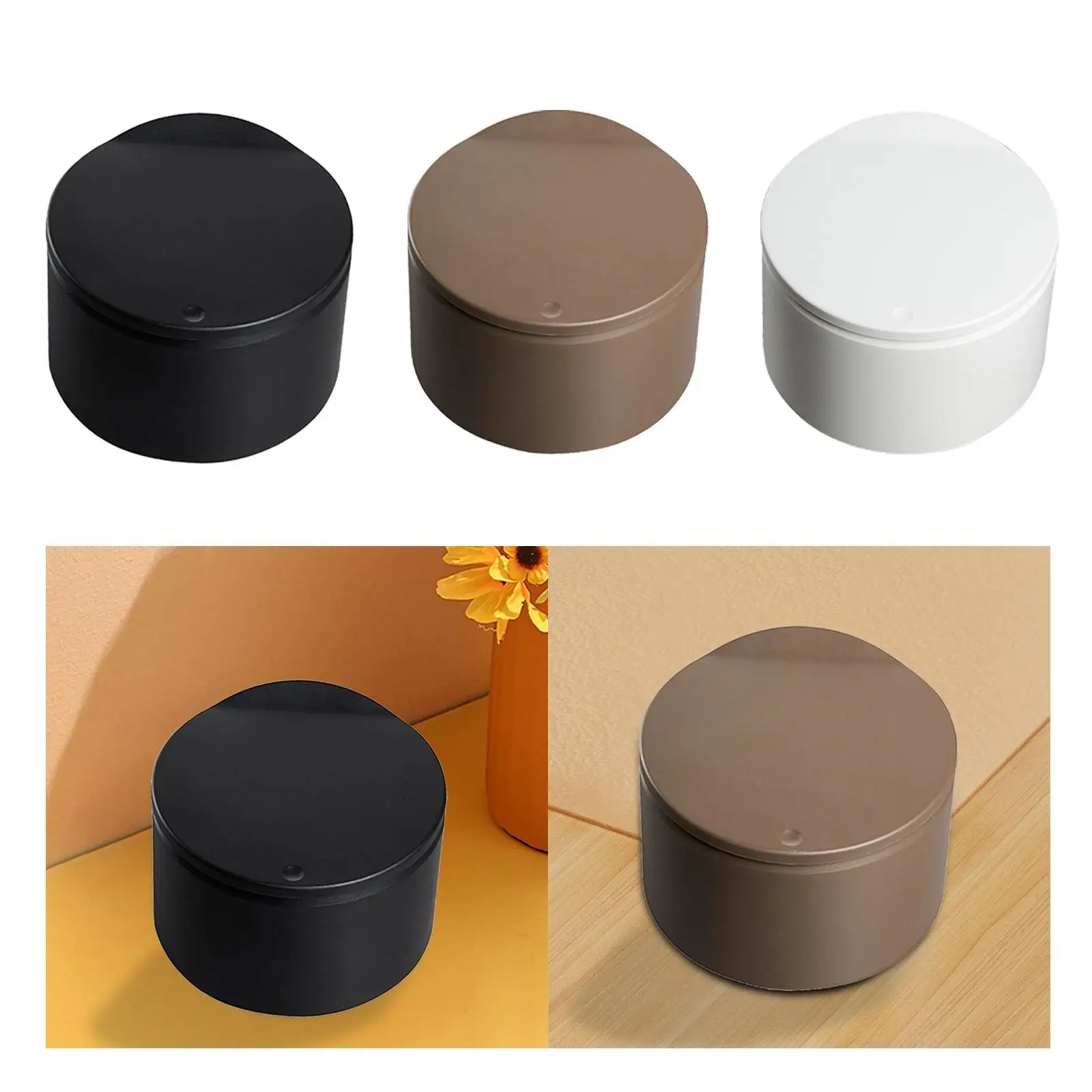 Mini Trash Can Modern Mini Bucket Paper Basket Rubbish Bin Garbage Basket for Tabletop Countertop Office Desk Study Room Home
