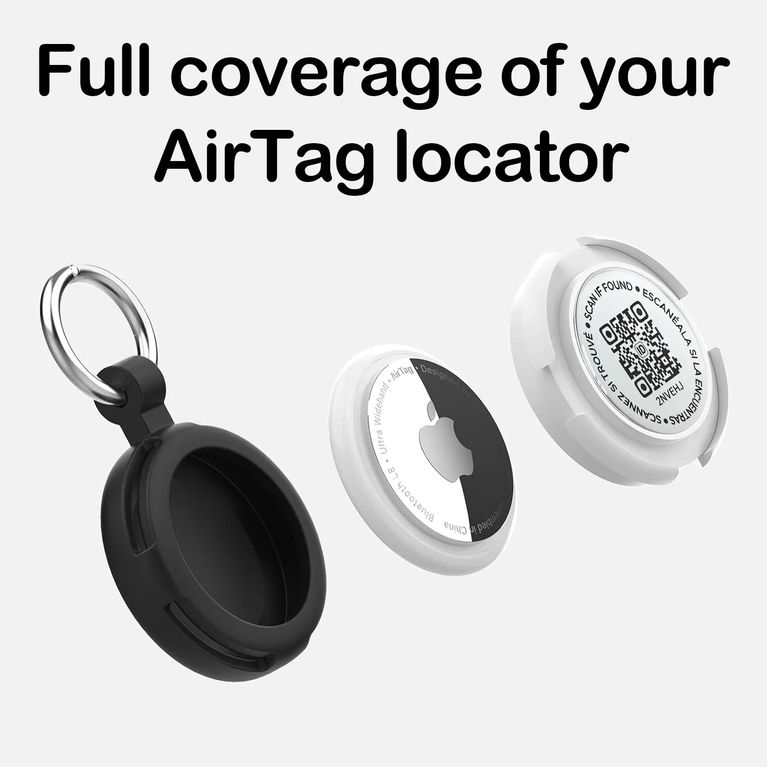 Llavero AirTag IPX8 impermeable con código QR - para perros y gatos - imagen 4