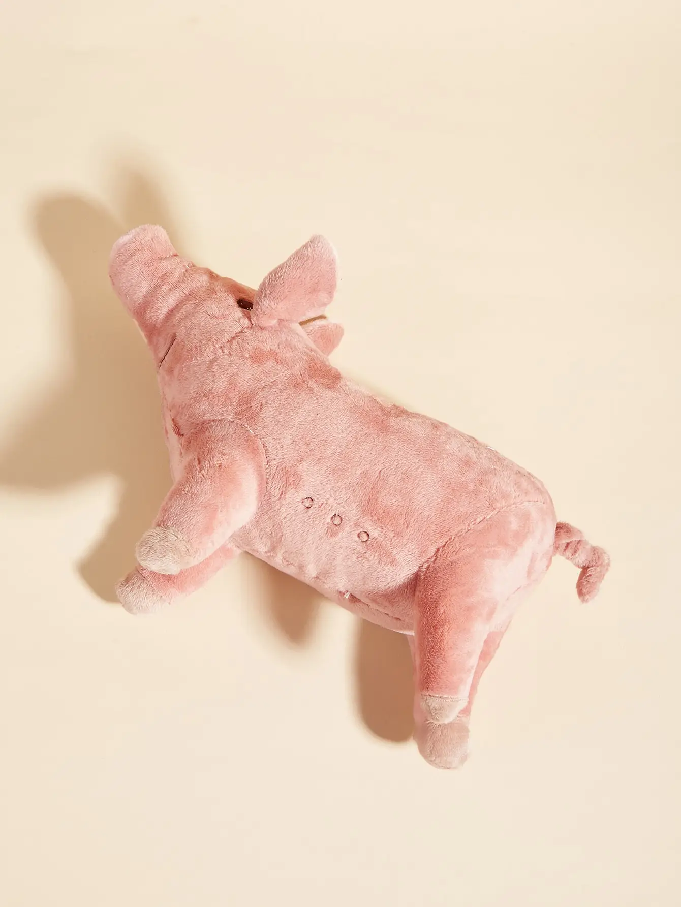 Un lindo juguete de peluche para moler dientes de mascota con diseño de cerdo, suministro de juguetes interactivos para perros resistentes a mordeduras - imagen 3
