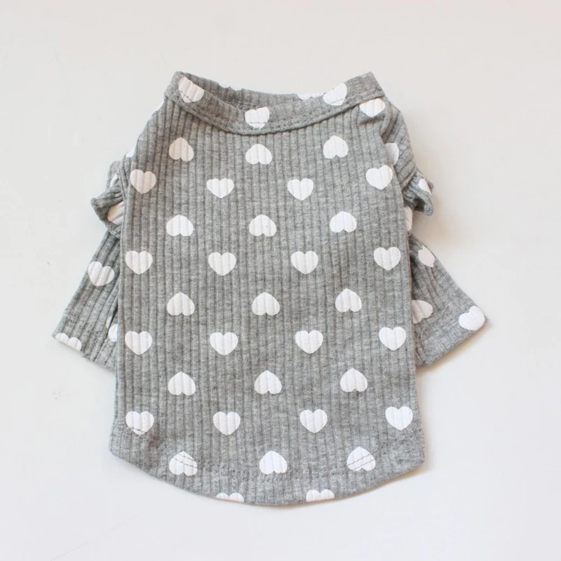 Camiseta interior bonita para perros pequeños, ropa cálida para perros, pijamas suaves de peluche, jersey de Bichon, ropa para perros, chaleco para perros - imagen 5