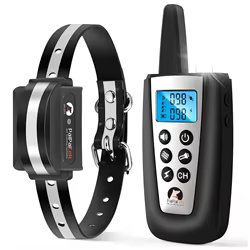 Collar anti ladridos y entrenamiento 2 en 1 impermeable para perros