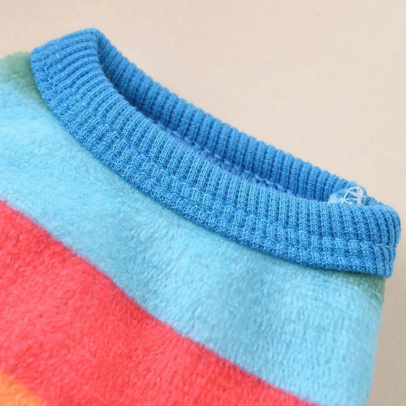 Ropa de franela suave para perros, ropa de invierno para perros pequeños, abrigo mediano para cachorros, suéter cálido bonito para mascotas, traje para gato, Chihuahua Yorkie Xxs - imagen 5
