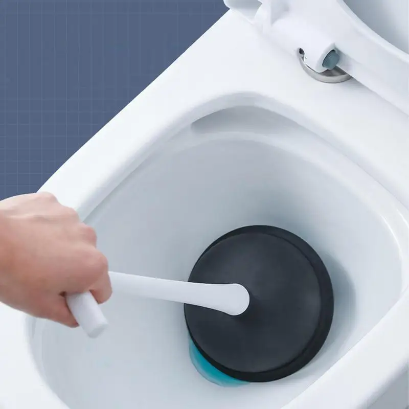 Émbolo de limpieza de inodoro, cepillo sin salida, suministros de baño para restaurante, centro comercial, hogar, Hotel, tiendas minoristas - imagen 2