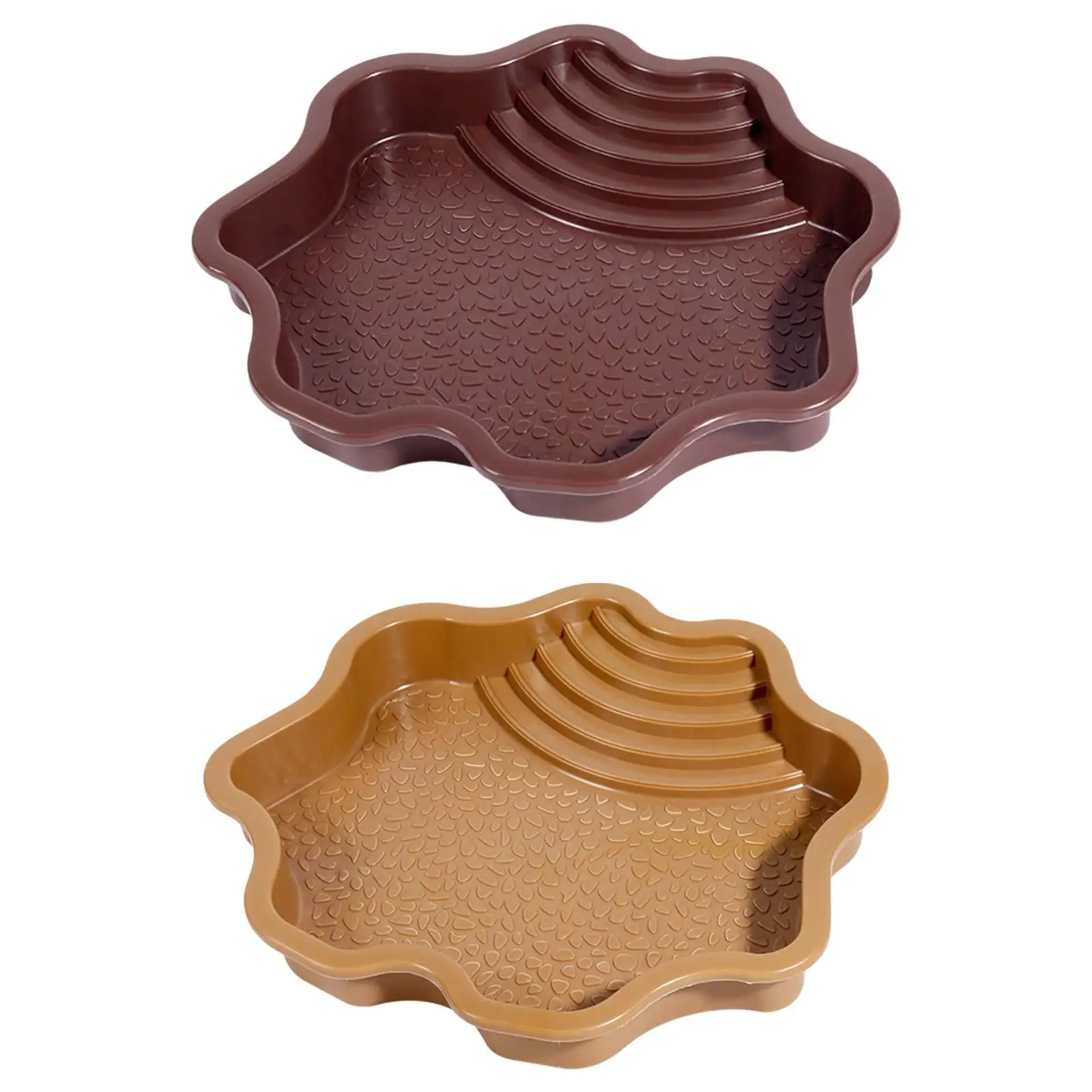 Reptile Water Bowl Reptile Water Dish for Bearded Dragons Gecko Pet Supplies