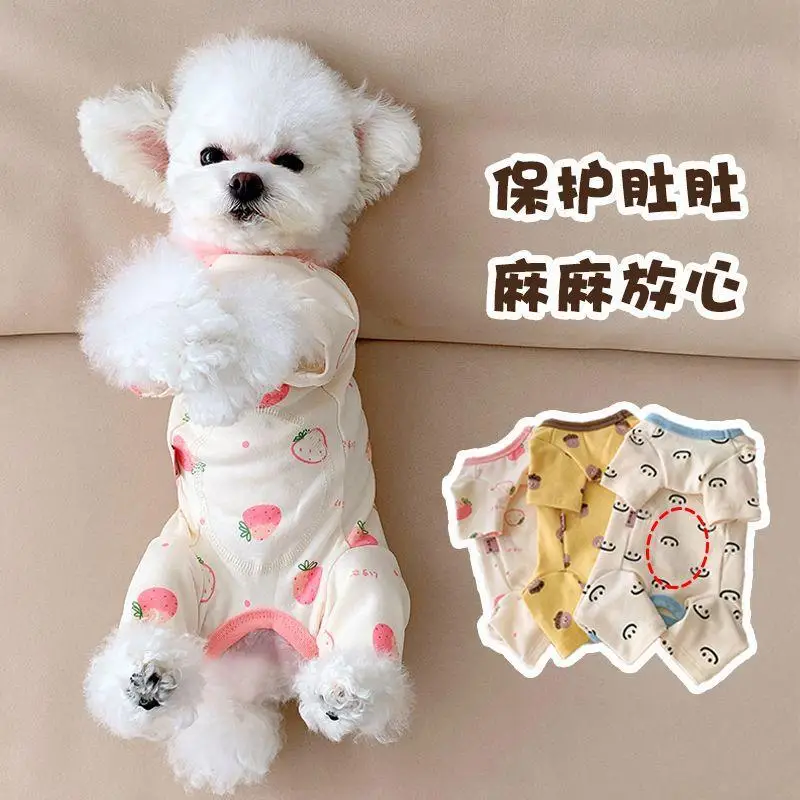 Mono cálido para perros y gatos - ropa de dormir oso de peluche - imagen 4