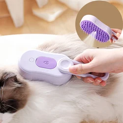 Cepillo vapor para gatos y perros – peine en aerosol de aseo masaje