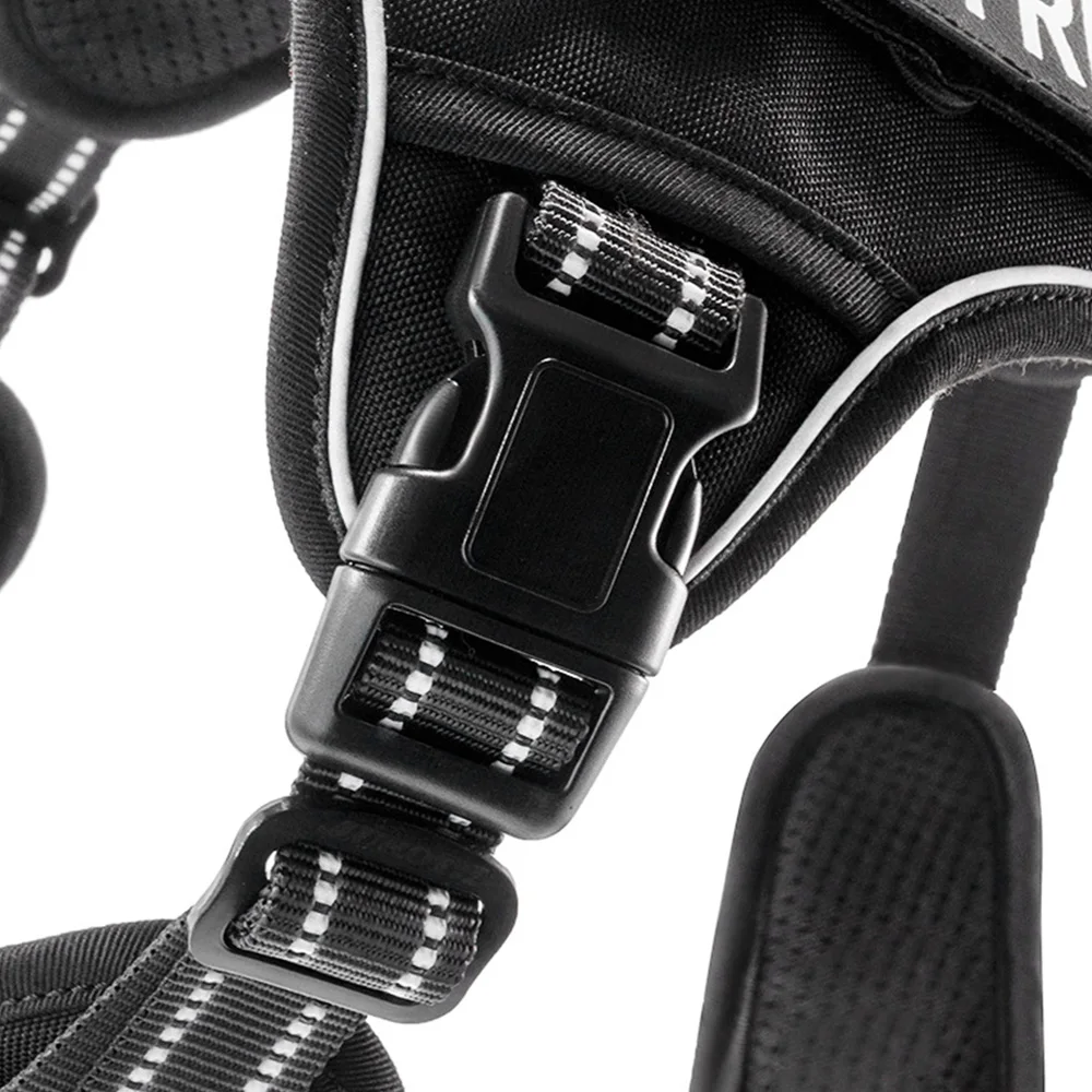 Arnés táctico reflectante para perros, chaleco para perros medianos y grandes, equipo duradero impermeable para mascotas, para caminar al aire libre, entrenamiento y caza - imagen 5