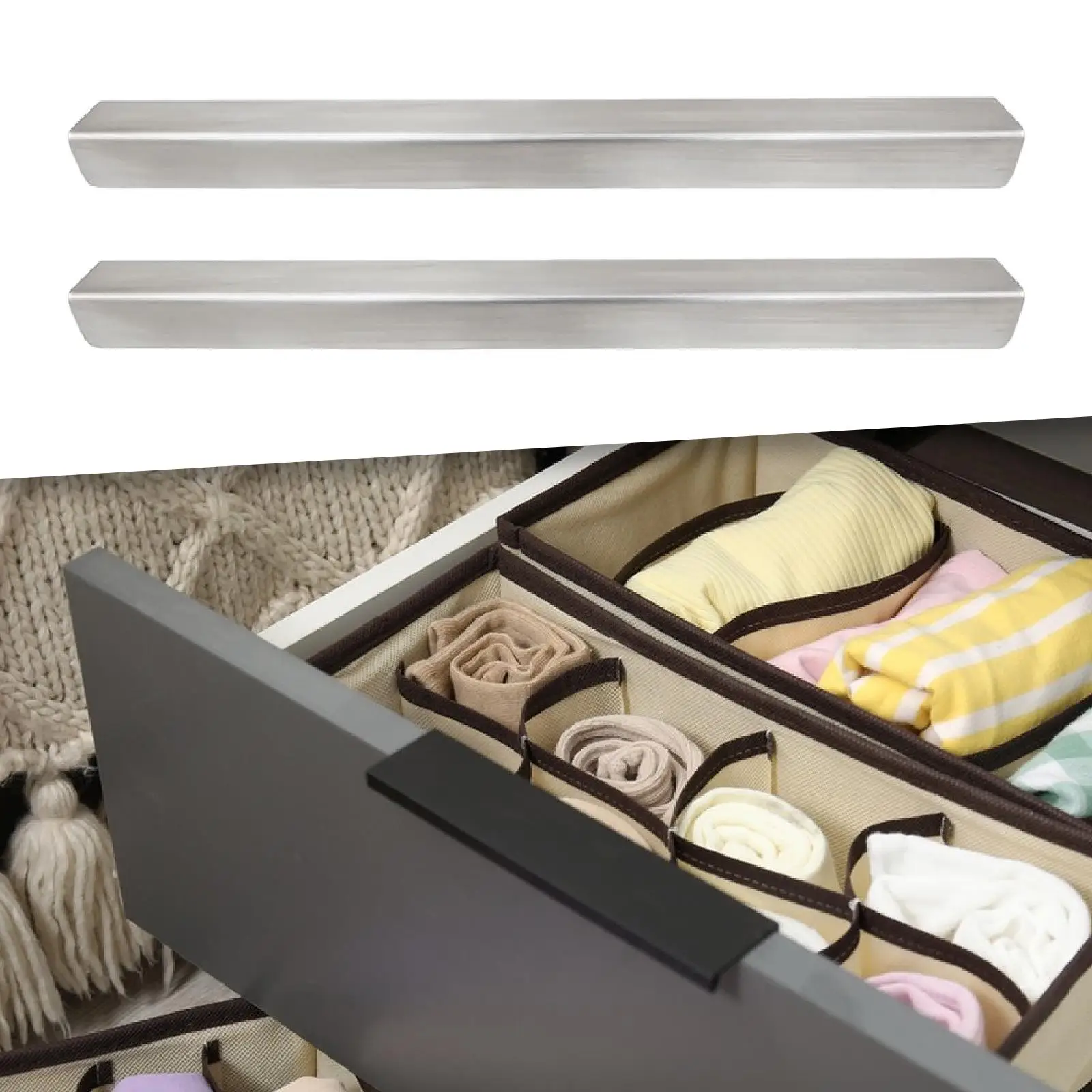 2Pcs Cabinet Edge Protectors Cabinets Bumpers Edges Banding Easy Installation Slip on Edge Guard for Living Room Drawers Home