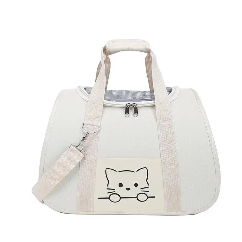 Transportín plegable transpirable para perros y gatos – Gran capacidad - imagen 2