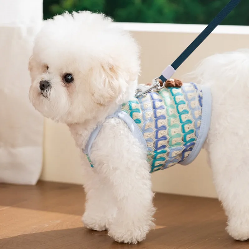 Chaleco de malla veraniego para perros pequeños – Camiseta fresquita - imagen 2
