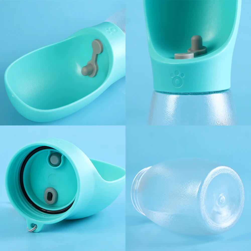 Botella de agua portátil para perros pequeños y grandes, dispensador de cuencos para beber, taza de agua para gatos, Chihuahua, Yorkies, Pug, suministros para mascotas - imagen 5