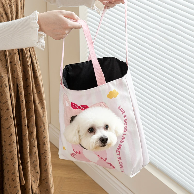 Bolsa de transporte para gatos y perros pequeños transpirable - imagen 3