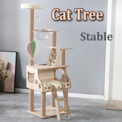 Catnap árbol rascador para gatos – Torre grande con cama