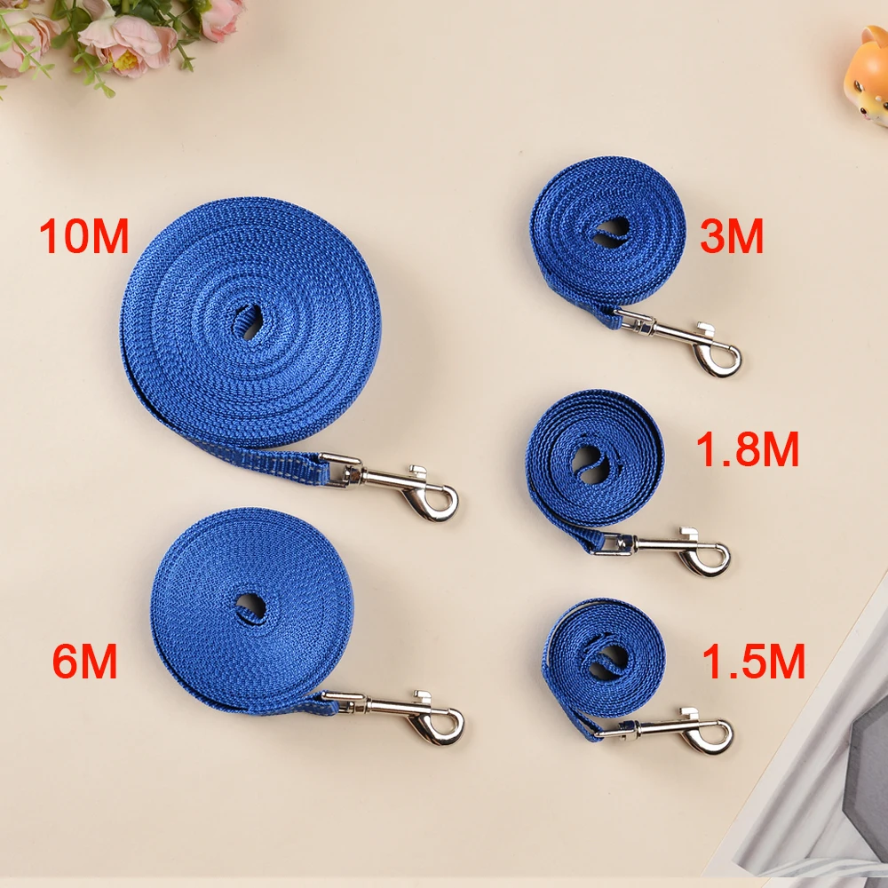 Correa de nailon para perros, cuerda de tracción reflectante para perros pequeños y grandes, adiestramiento al aire libre, cinturón de plomo para cachorros, cordón largo, suministros para mascotas - imagen 5