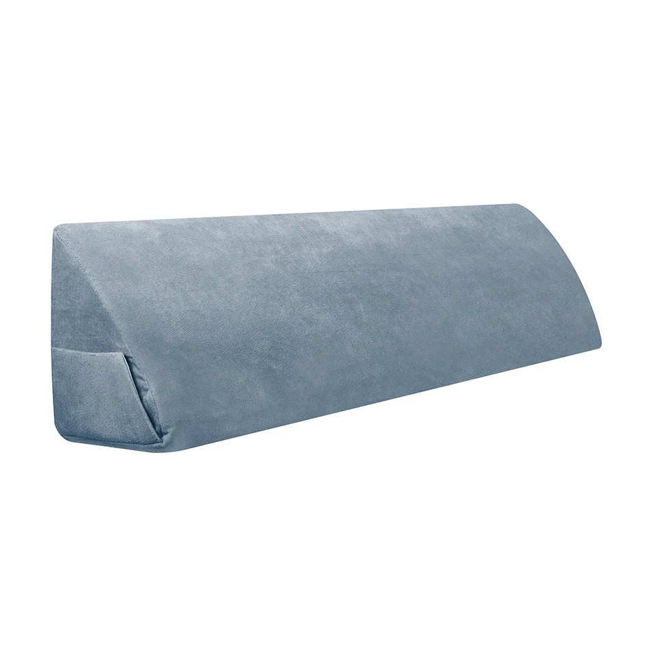 Cojín triangular de cuña – Respaldo lumbar para leer en cama - imagen 2