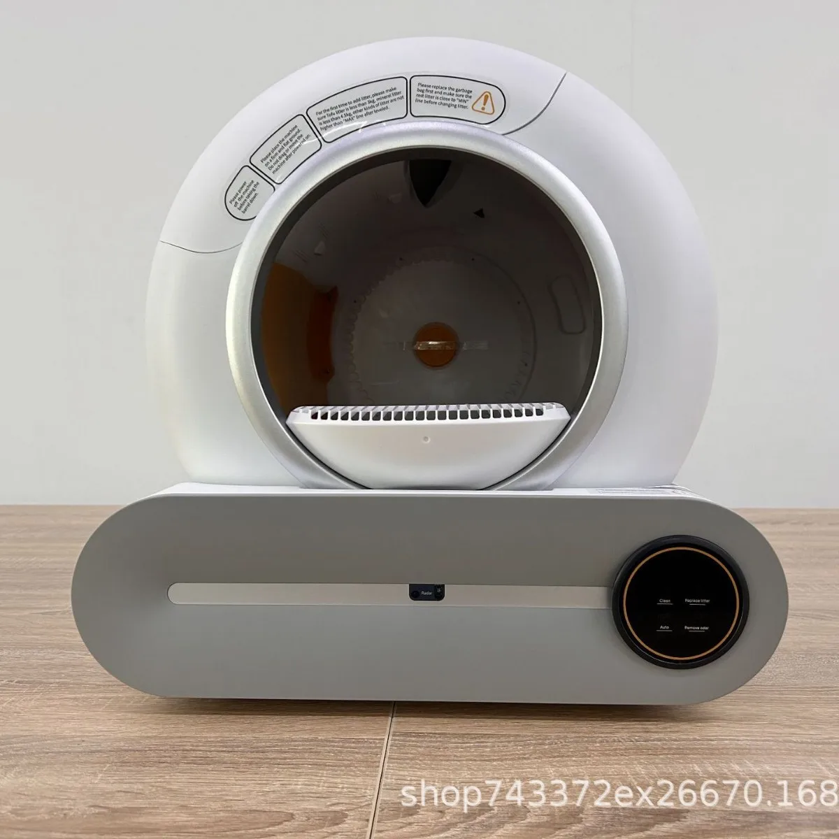 Caja arena automática para gatos autolimpiable app y gabinete cerrado - imagen 5