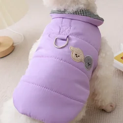 Chaleco térmico de algodón para perros pequeños – Yorkie y Chihuahua Invierno